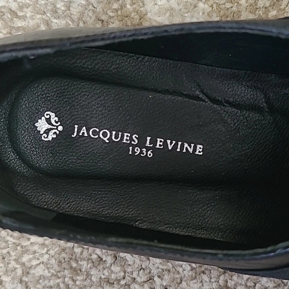 Jacques Levine Black & White Oxford - Size 37 (6 1/2) - Picture 5 of 6